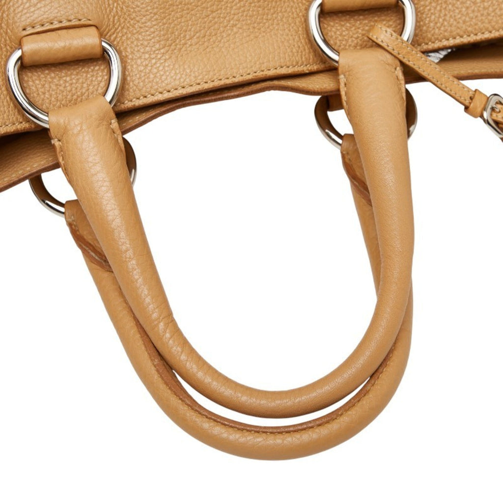 Prada Beige Leather Handbag