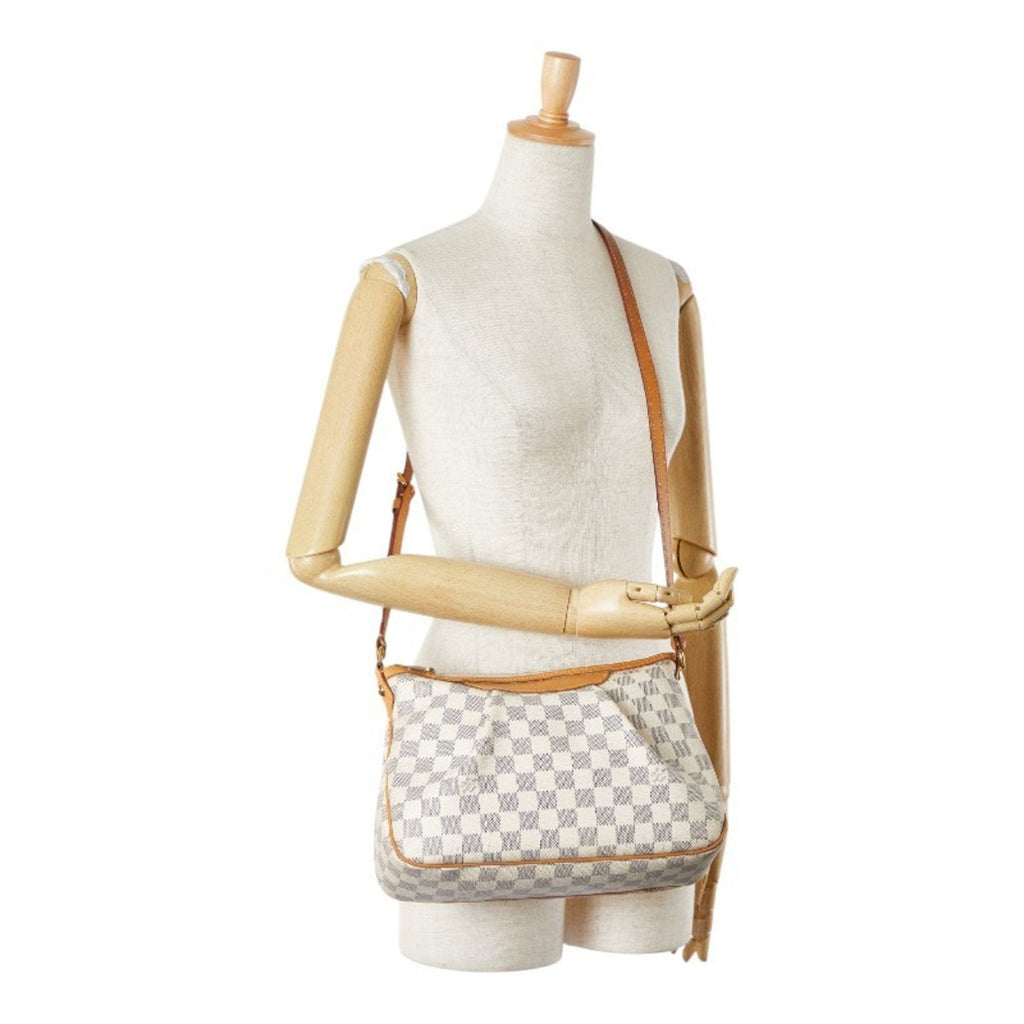 Louis Vuitton White Pvc Leather Shoulder Bag