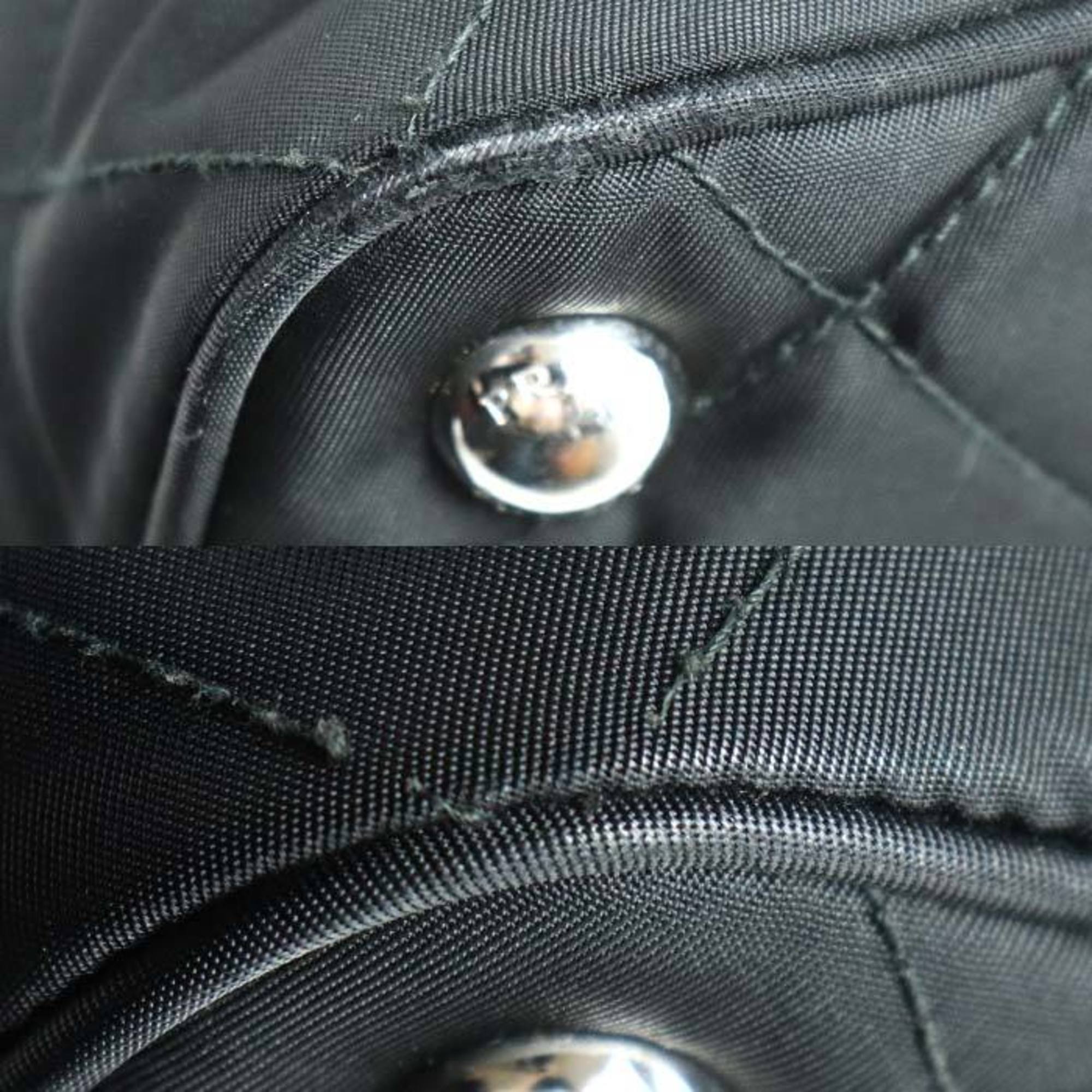Prada Black Nylon Tote Bag