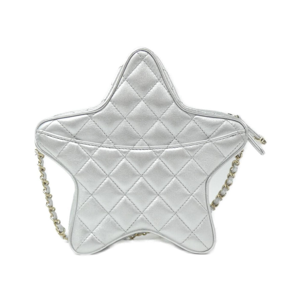 Chanel Silver Shoulder Bag