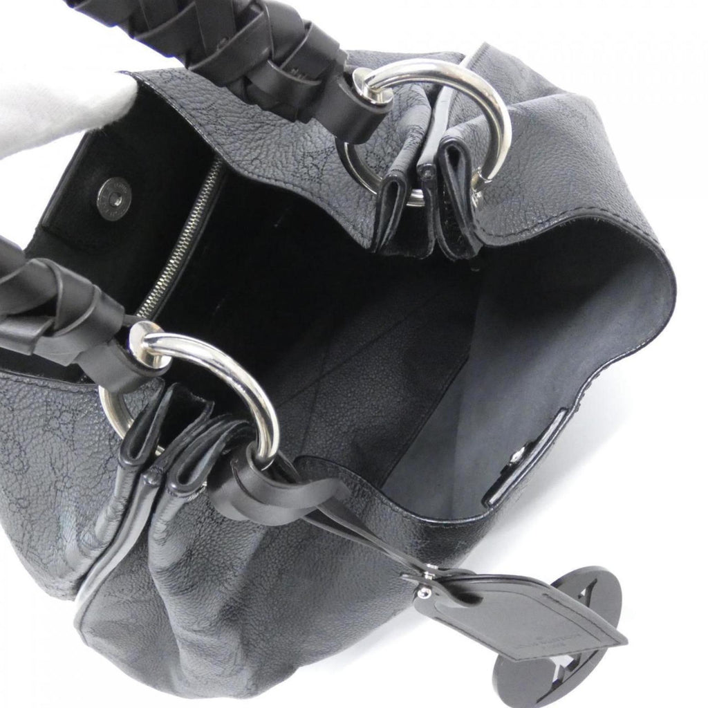 Louis Vuitton Black Leather Shoulder Bag