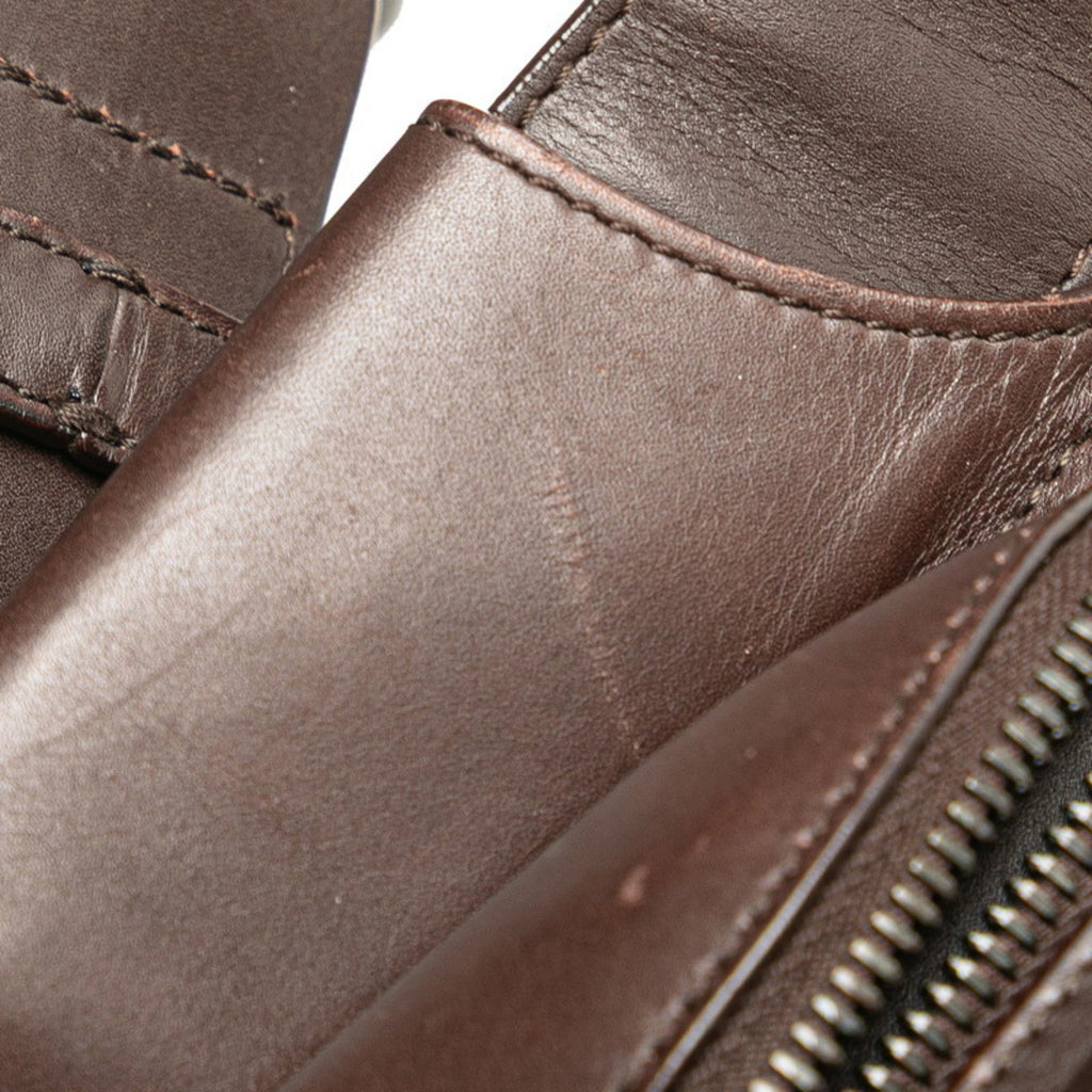 Bottega Veneta Intrecciato Brown Leather Fanny Pack