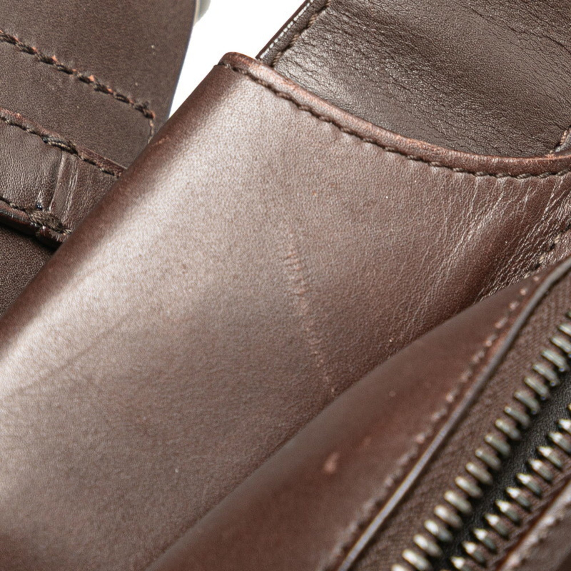 Bottega Veneta Intrecciato Brown Leather Fanny Pack