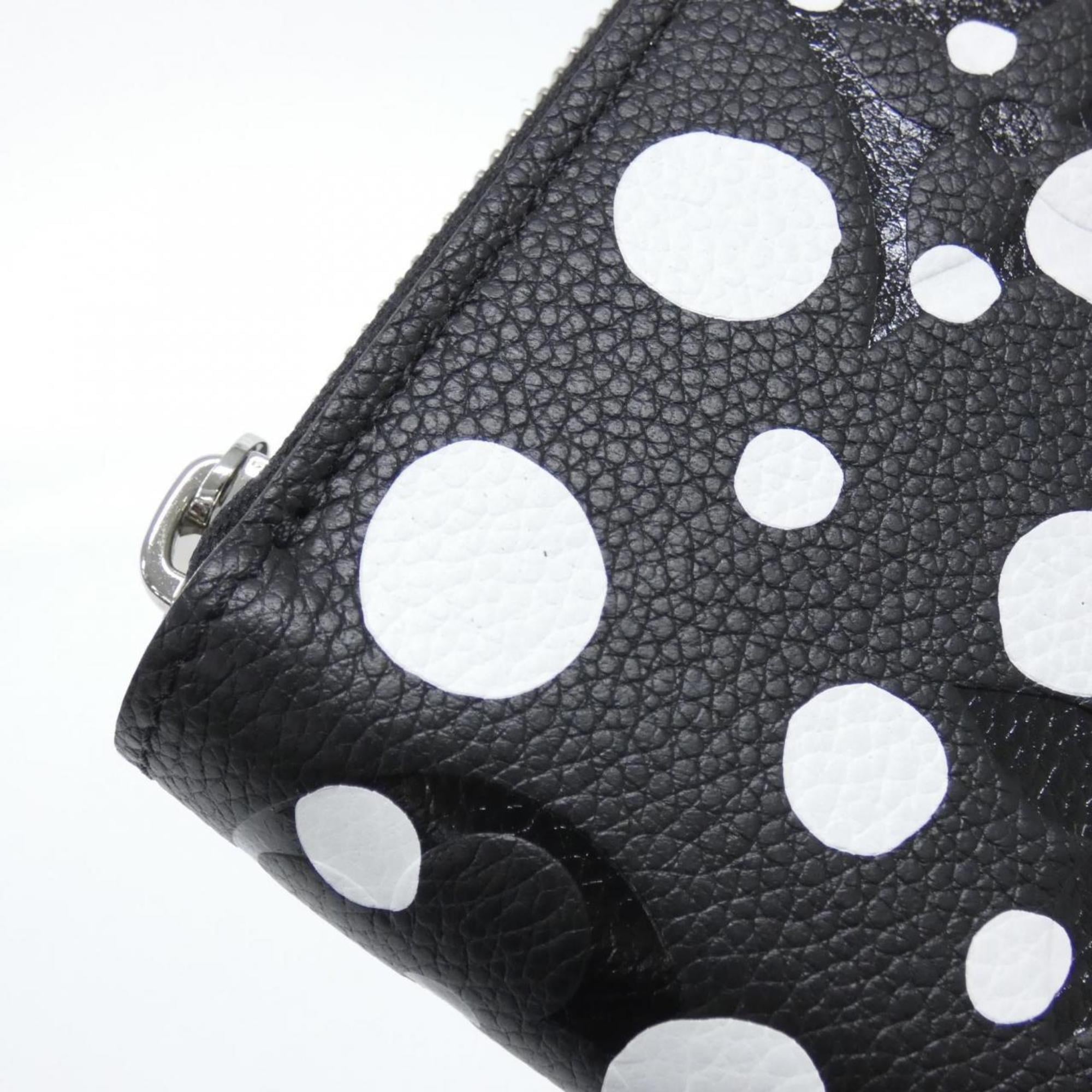 Louis Vuitton Black Leather Long Wallet