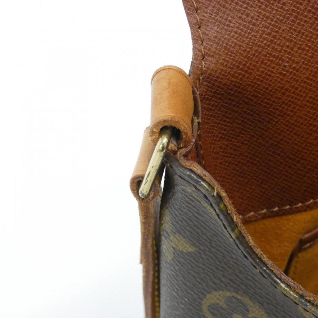 Louis Vuitton Brown Coated Canvas Shoulder Bag