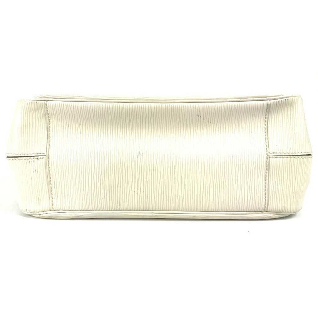 Louis Vuitton Epi White Epi Leather Handbag Tote Bag