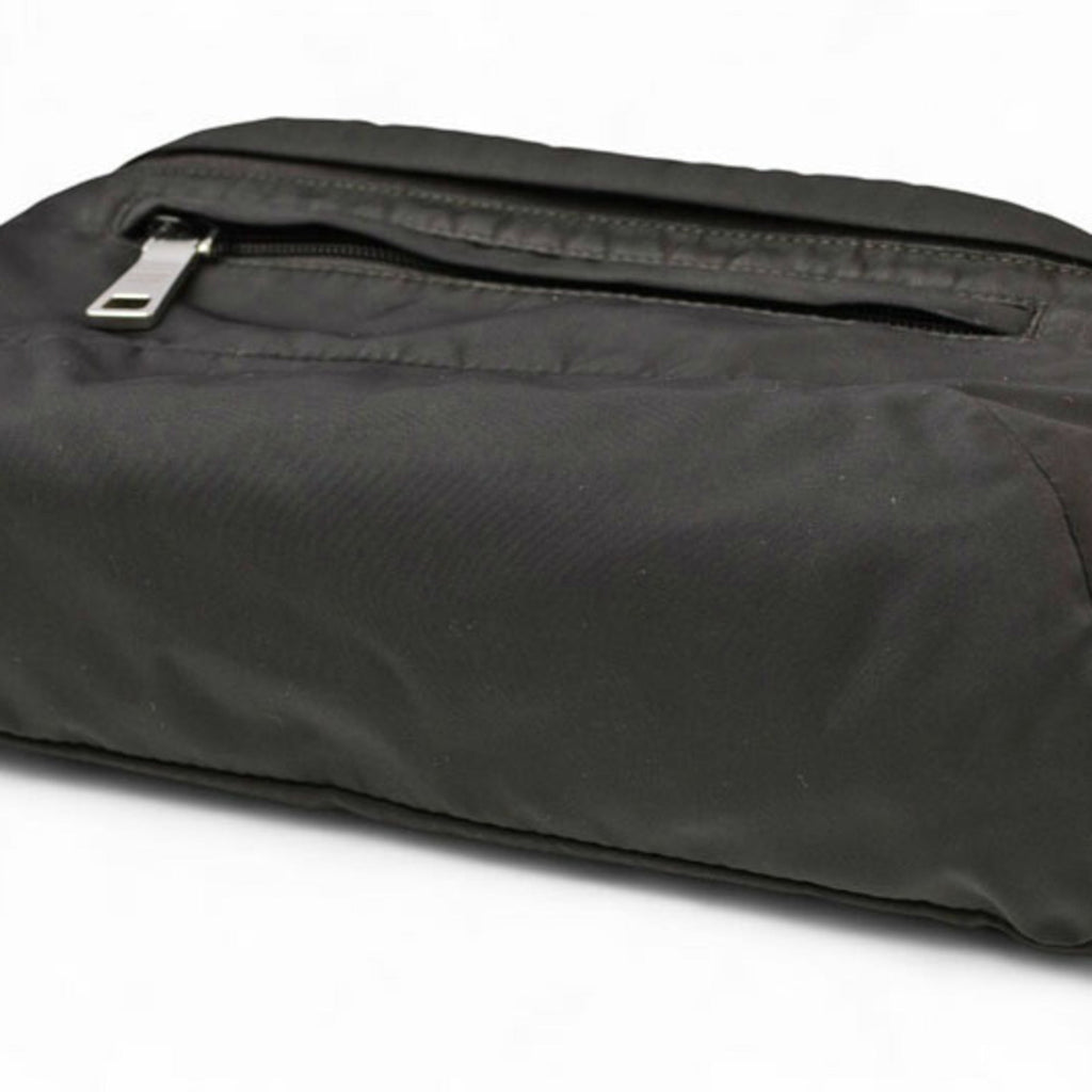 Prada Black Nero Nylon Fanny Pack Pouch