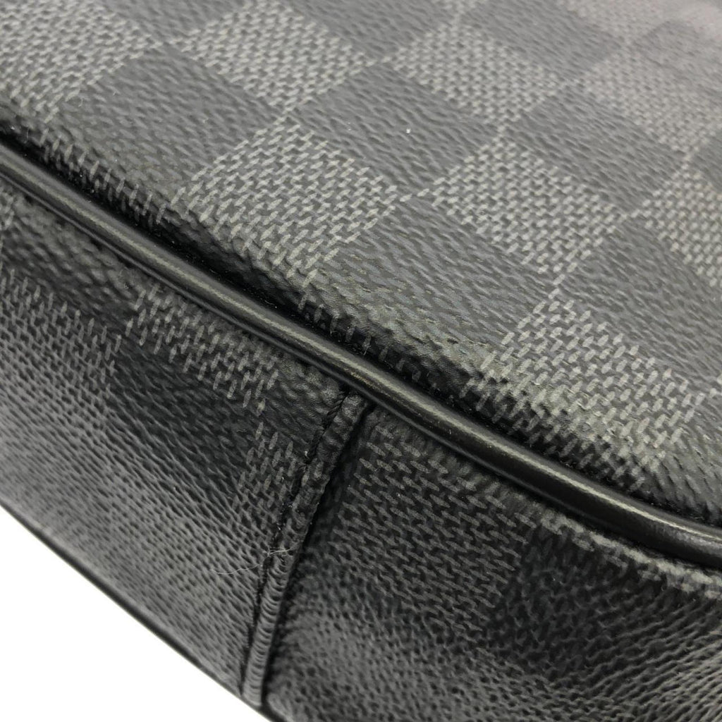 Louis Vuitton Graphite Coated Canvas Shoulder Bag