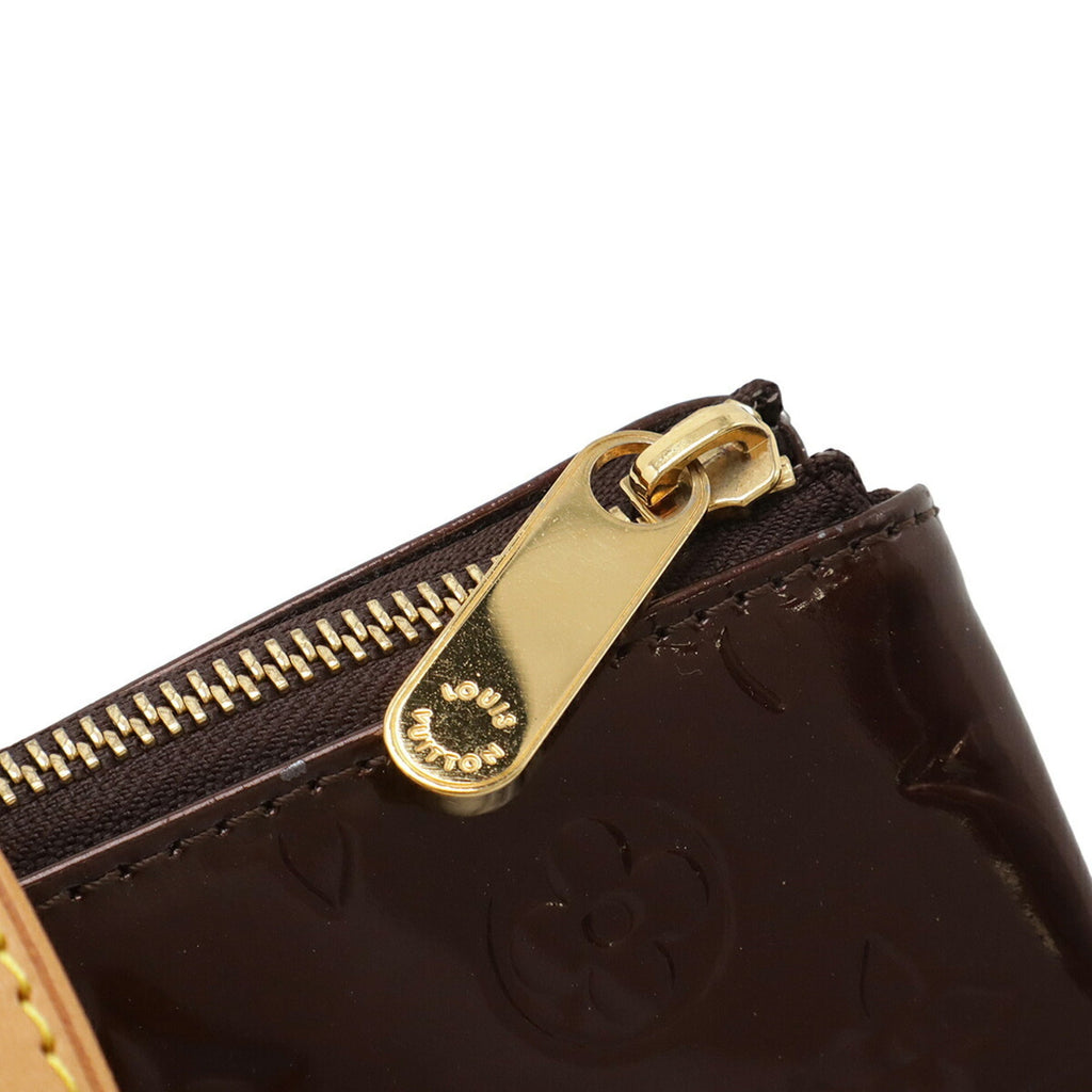 Louis Vuitton Amarante Monogram Vernis Handbag Shoulder Bag Tote Bag
