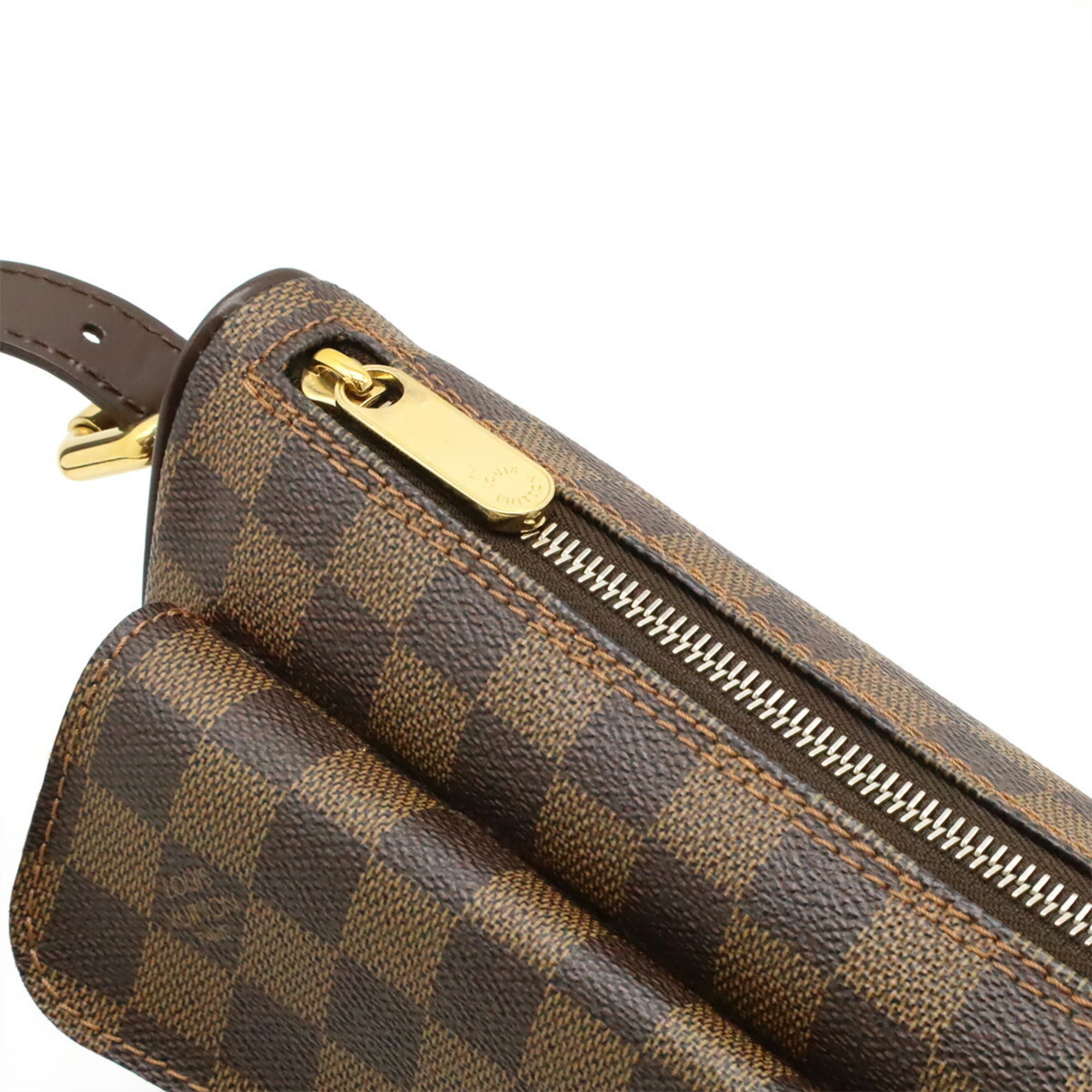 Louis Vuitton Brown Pvc Shoulder Bag