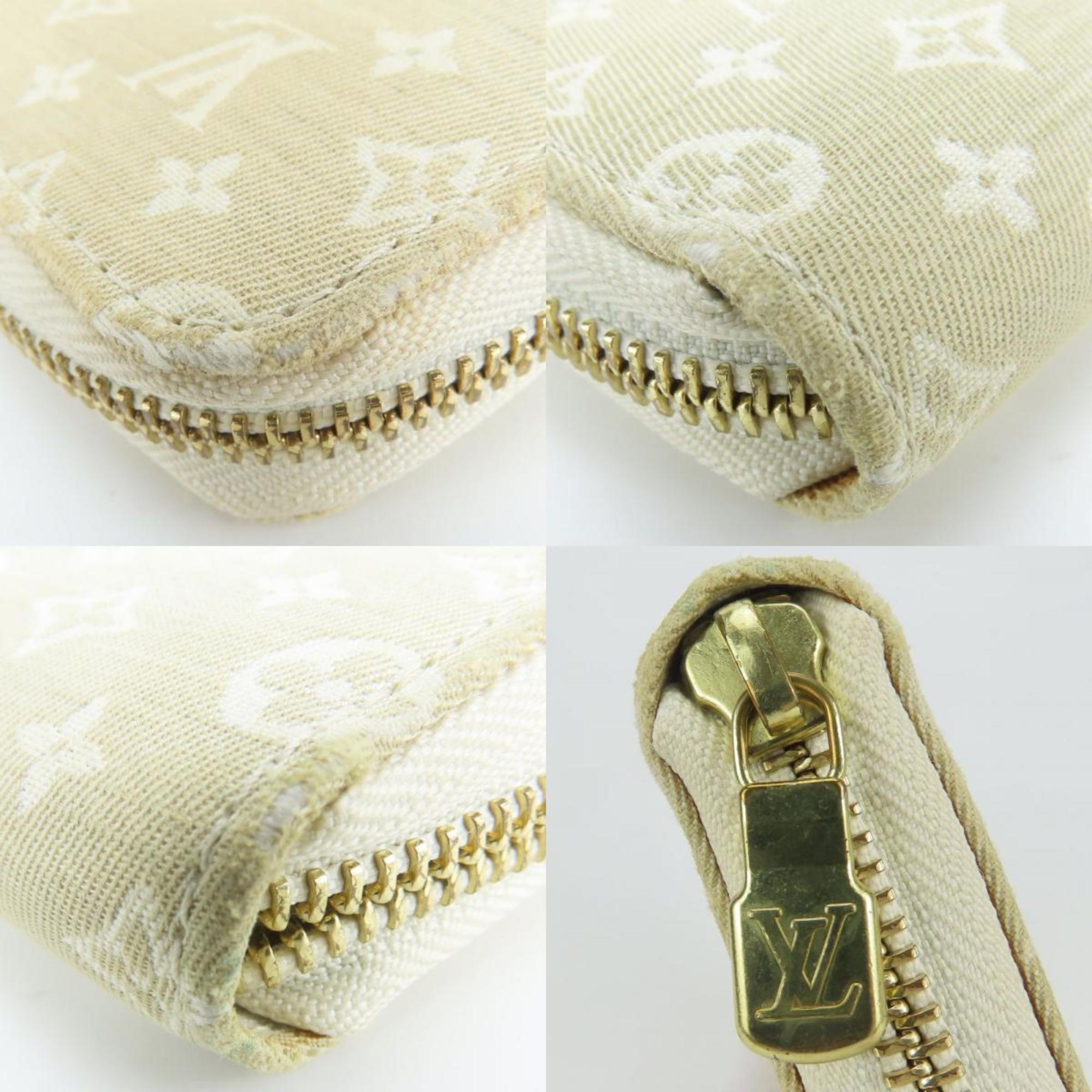 Louis Vuitton Monogram Mini Lin Beige Dune Monogram Mini Lin Long Wallet