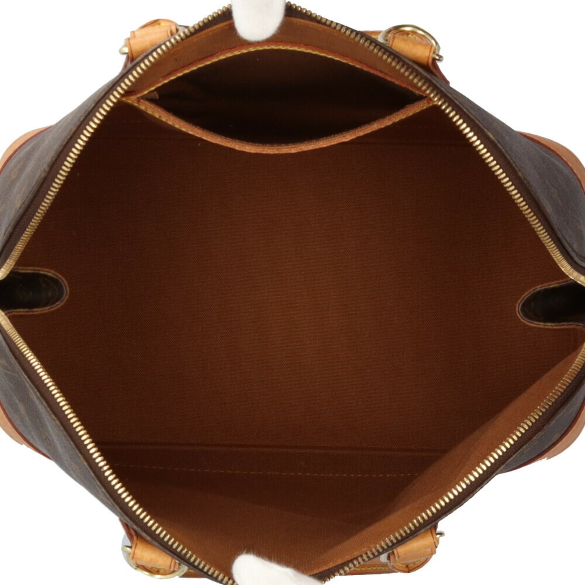 Louis Vuitton Brown Monogram Canvas Handbag