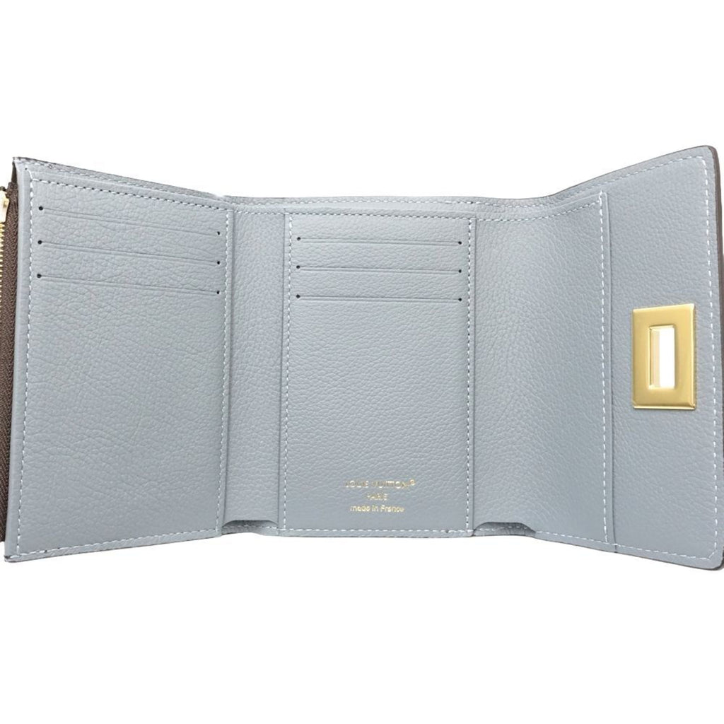 Louis Vuitton Brown Grayish Monogram Monogram Wallet (Tri-Fold)