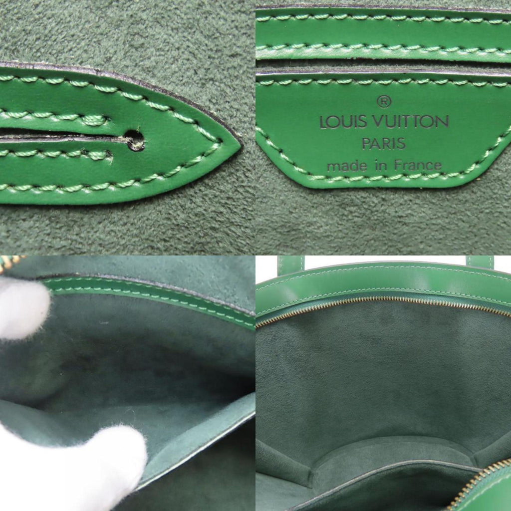 Louis Vuitton Borneo Green Epi Leather Handbag