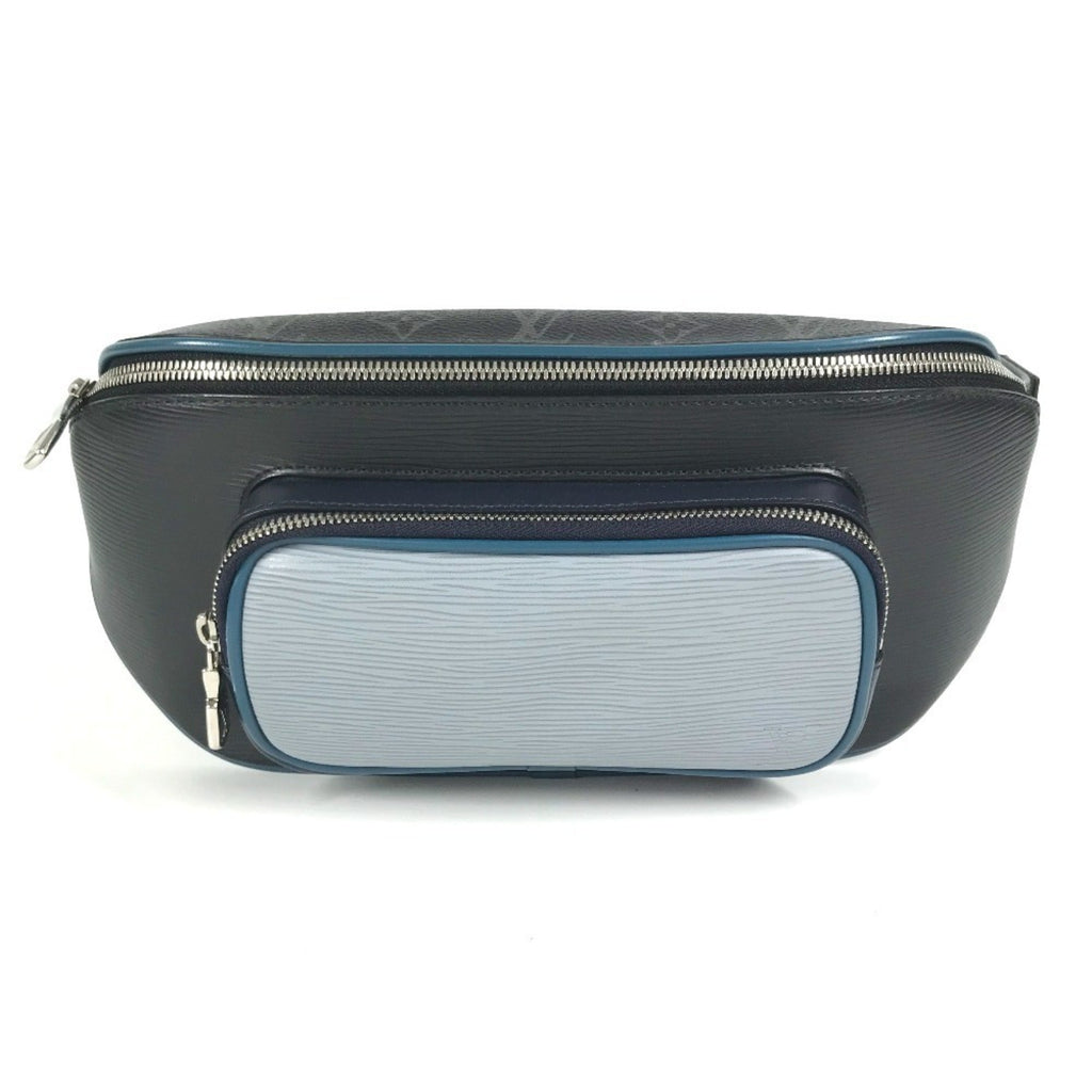 Louis Vuitton Blue Monogram Eclipse Navy Monogram Eclipse Epi Leather Fanny Pack Shoulder Bag