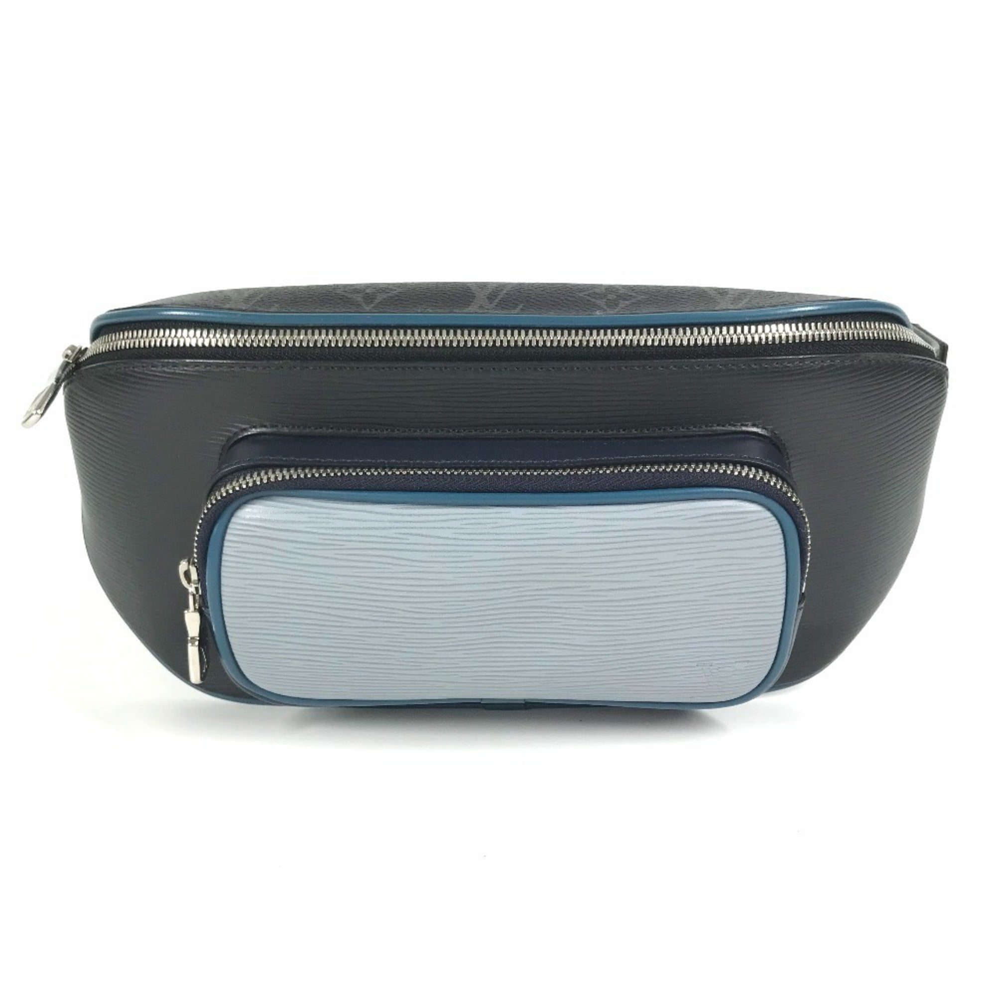 Louis Vuitton Blue Monogram Eclipse Navy Monogram Eclipse Epi Leather Fanny Pack Shoulder Bag