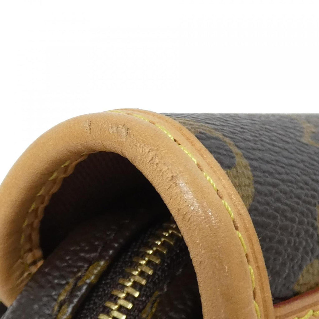 Louis Vuitton Marron Coated Canvas Shoulder Bag