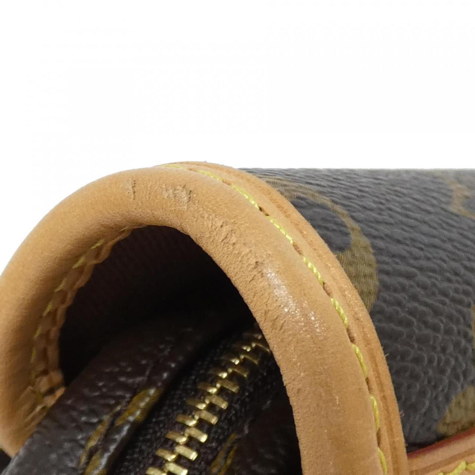 Louis Vuitton Marron Coated Canvas Shoulder Bag
