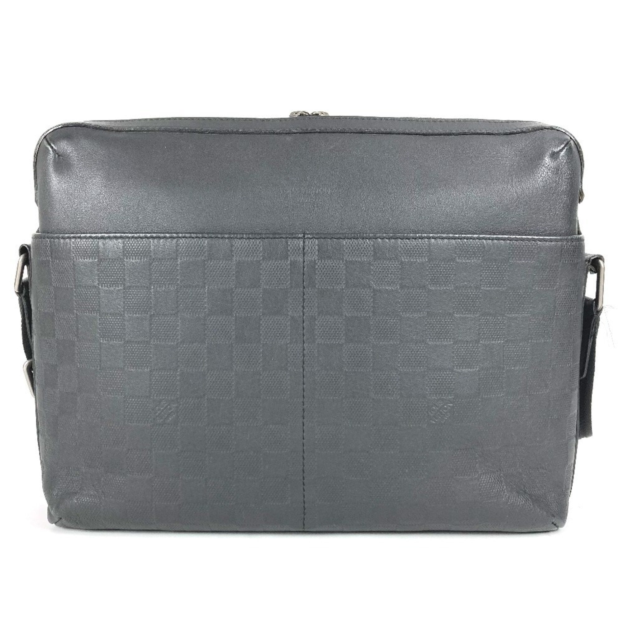 Louis Vuitton Black Galle Onyx Damier Infini Messenger Bag Shoulder Bag