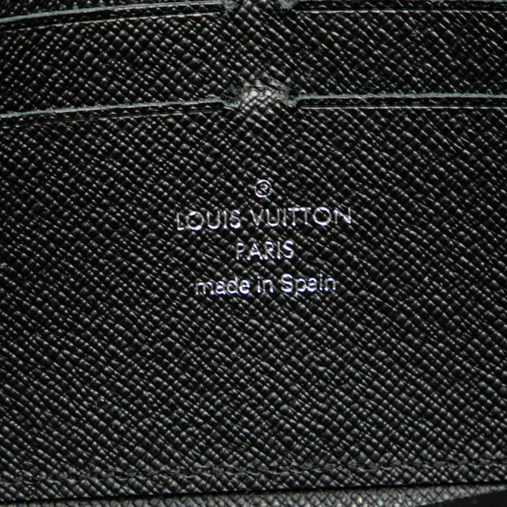 Louis Vuitton Epi Black Leather Long Wallet