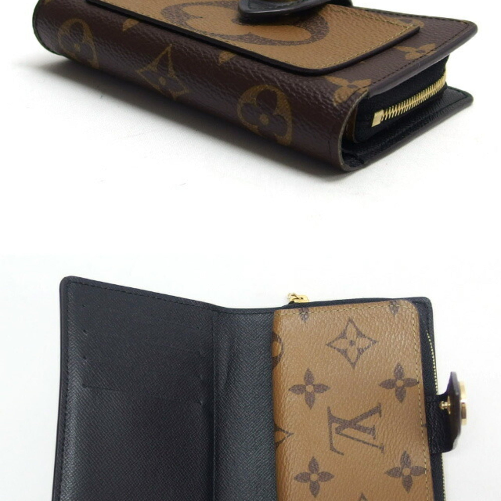 Louis Vuitton Monogram Reverse Galle Monogram Reverse Monogram Reverse Wallet
