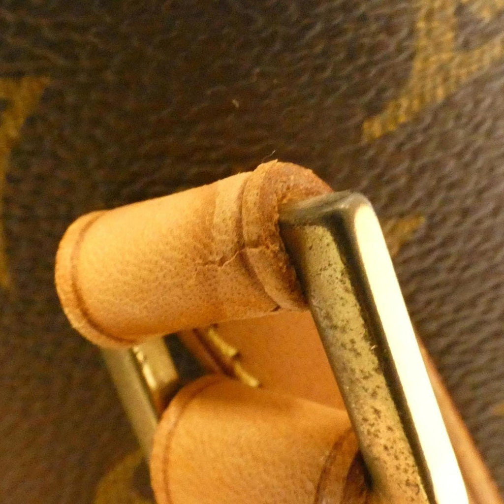Louis Vuitton Brown Coated Canvas Handbag