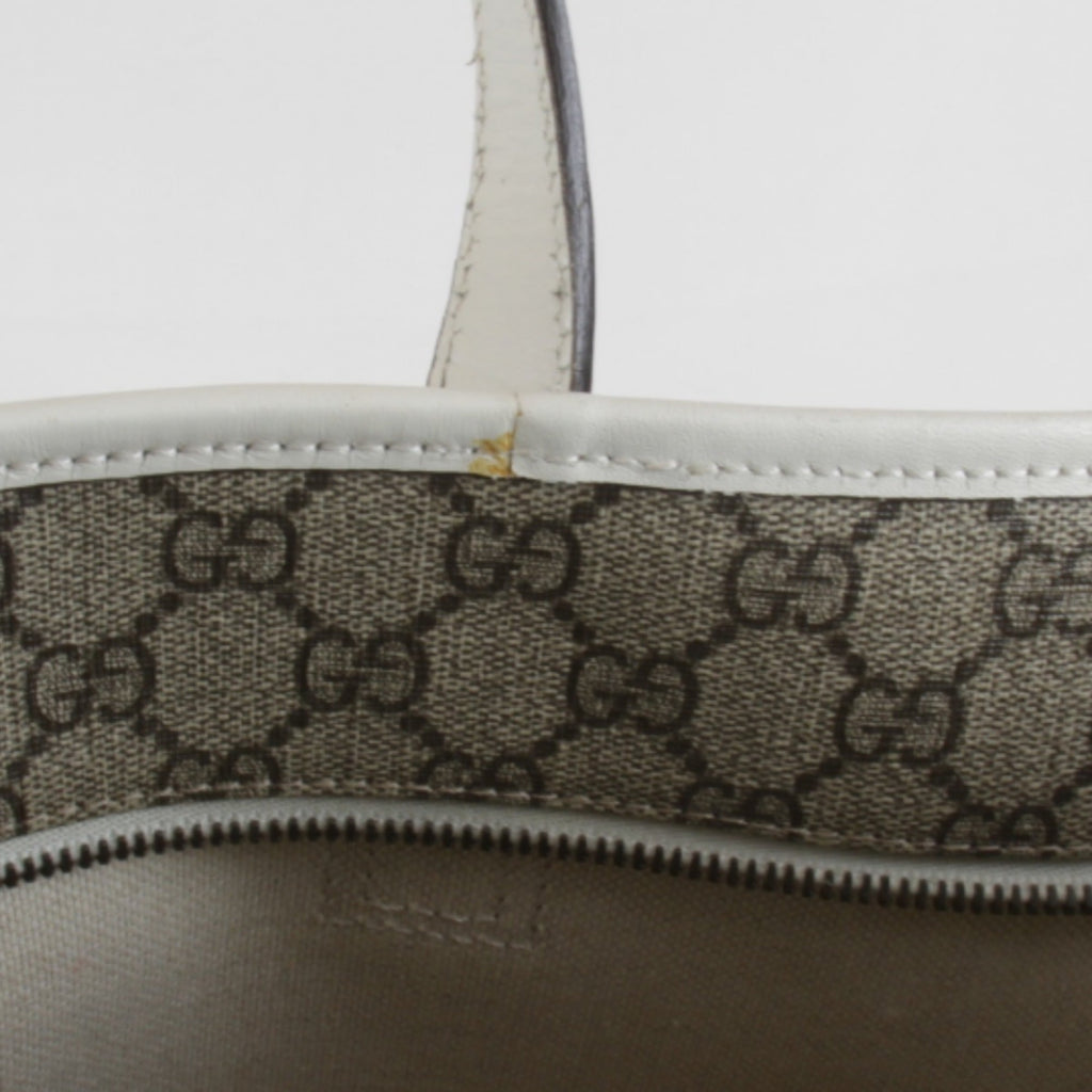 Gucci Brown Gg Supreme Tote Bag (Pre-Owned)