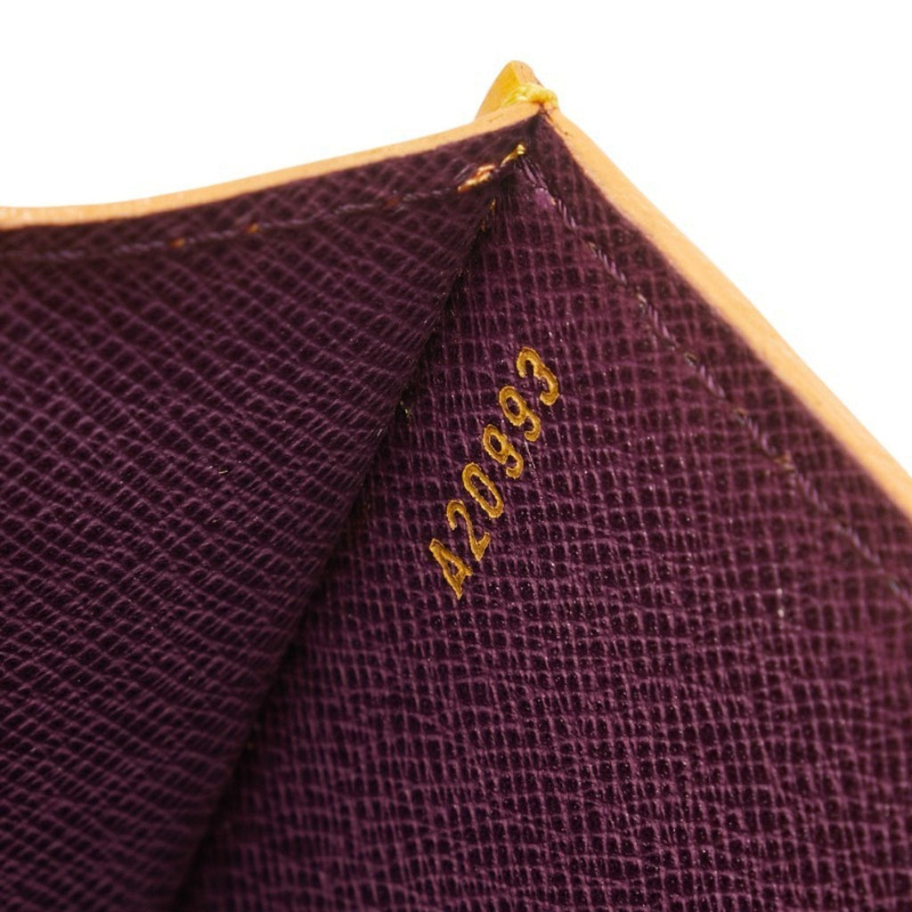 Louis Vuitton Yellow Leather Shoulder Bag