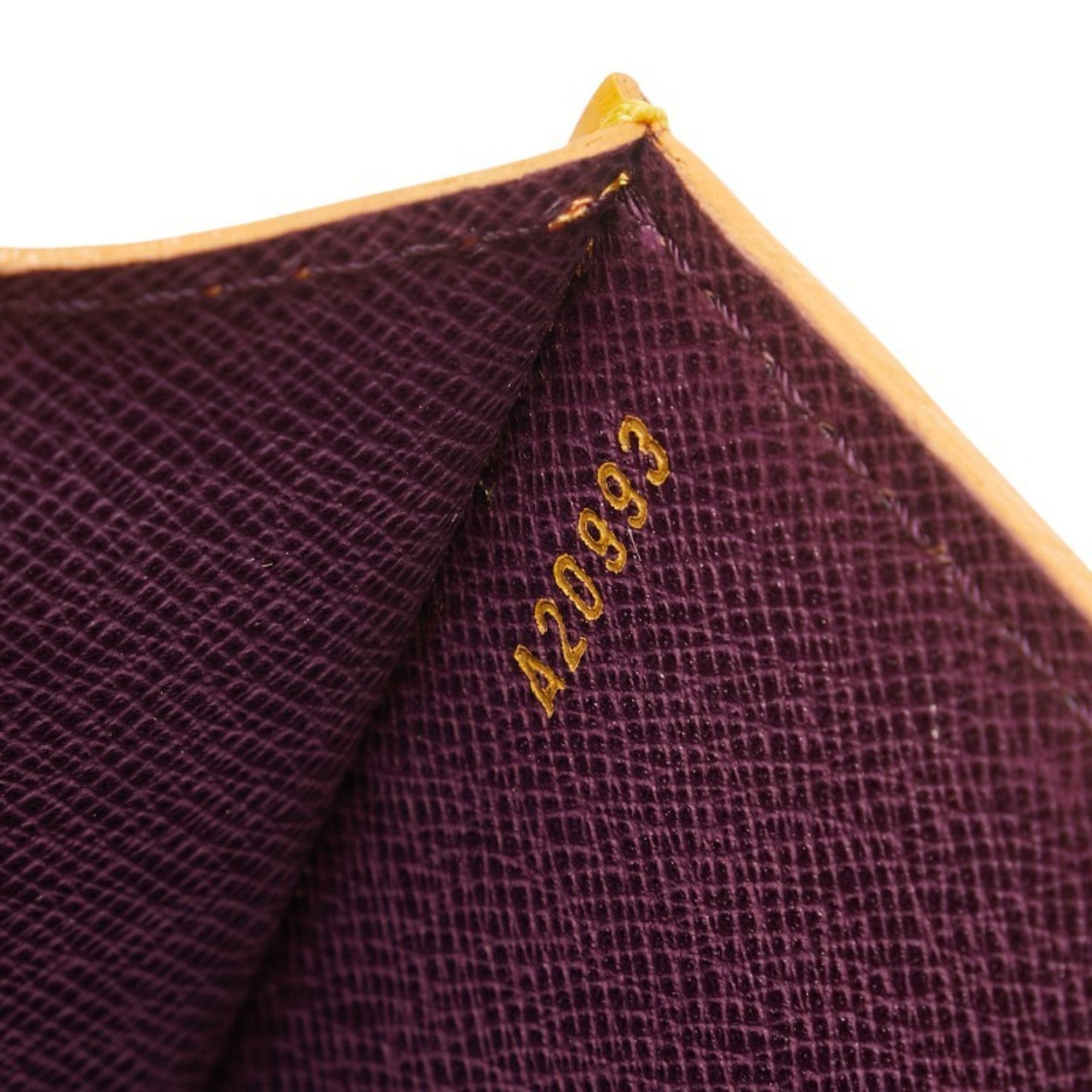 Louis Vuitton Yellow Leather Shoulder Bag