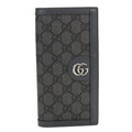 Gucci Gray Gg Supreme Long Wallet (Bi-Fold) (Pre-Owned)