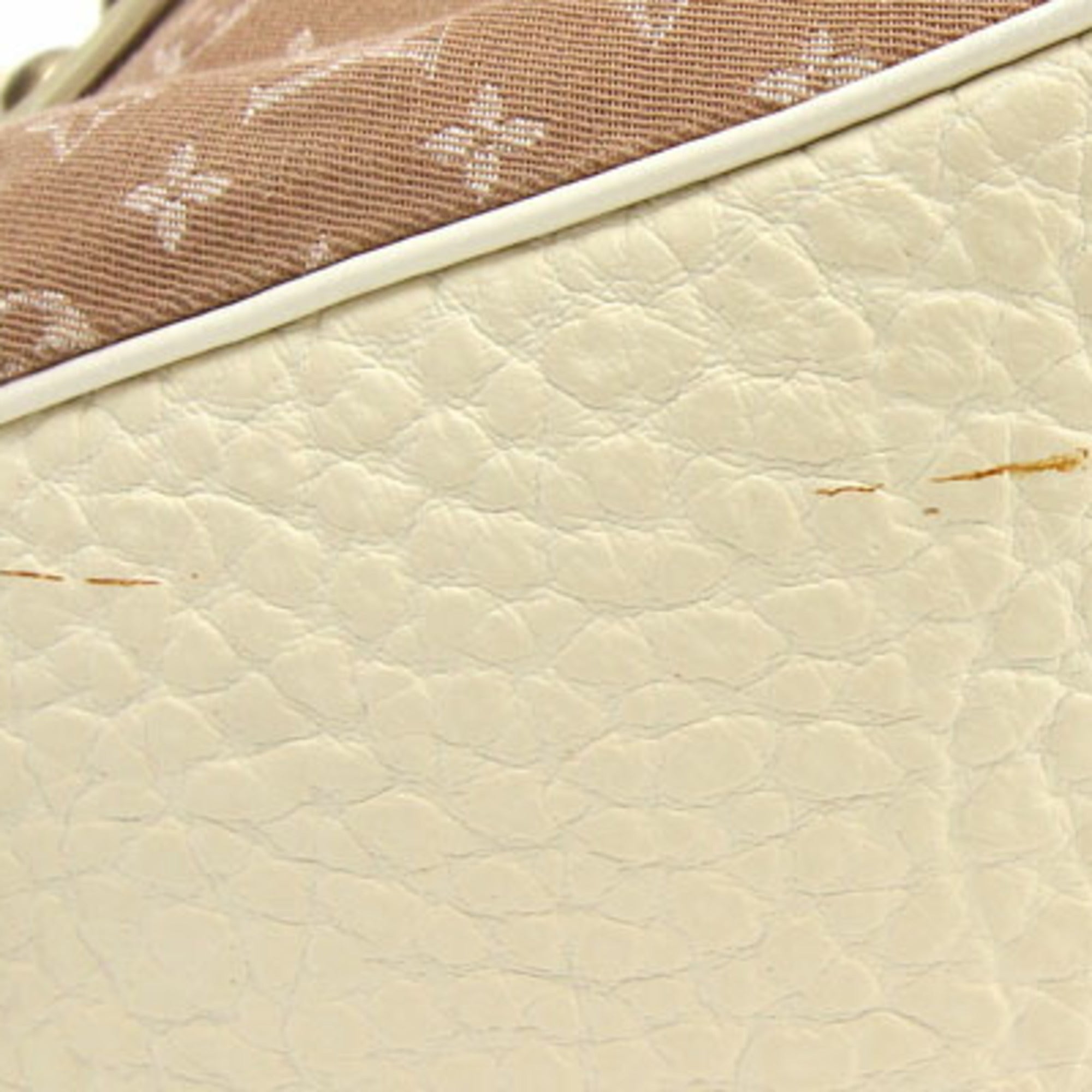 Louis Vuitton Handbag Monogram Mini Run Trapeze PM M40059 Camel Canvas Leather Ladies