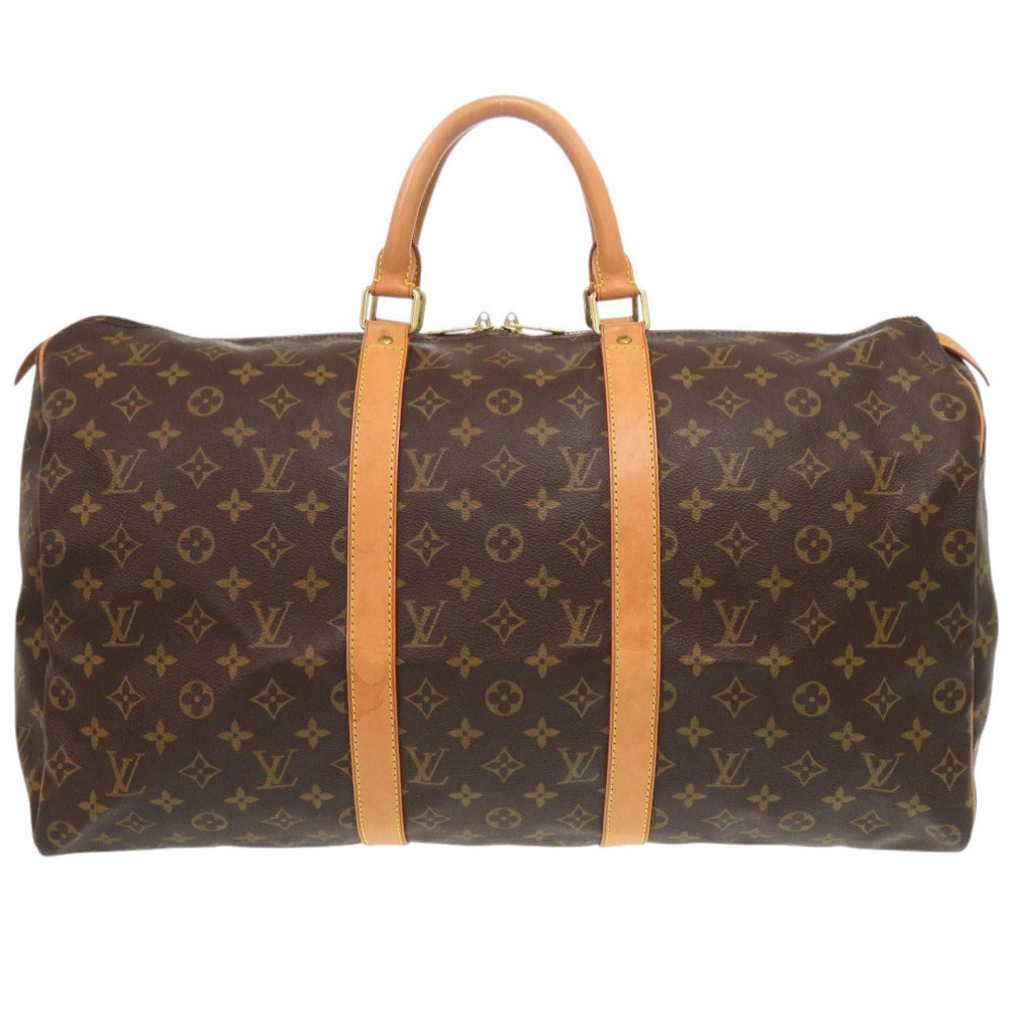 Louis Vuitton Brown Monogram Monogram Boston Bag