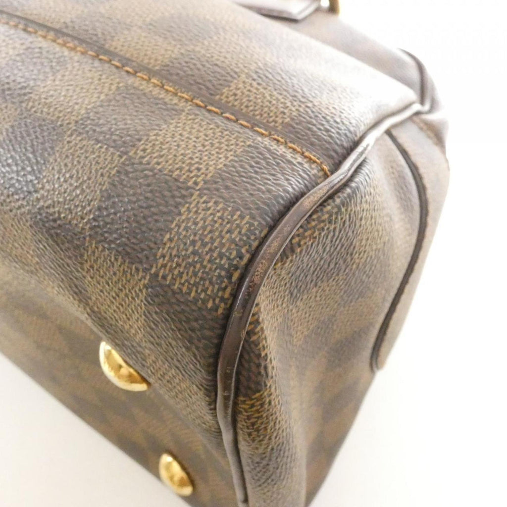 Louis Vuitton Brown Coated Canvas Handbag