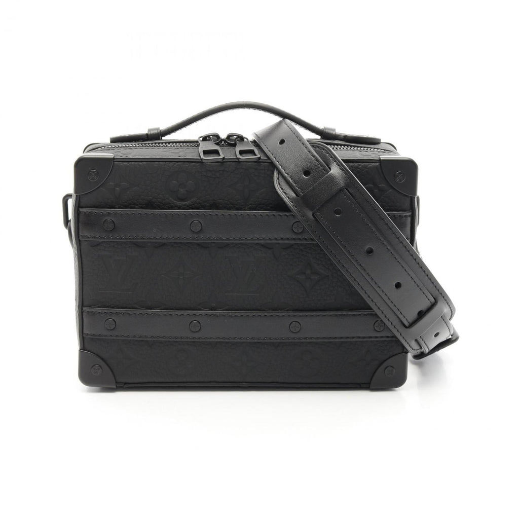 Louis Vuitton Black Leather Shoulder Bag