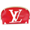 Louis Vuitton Pink Red Color Monogram Pouch