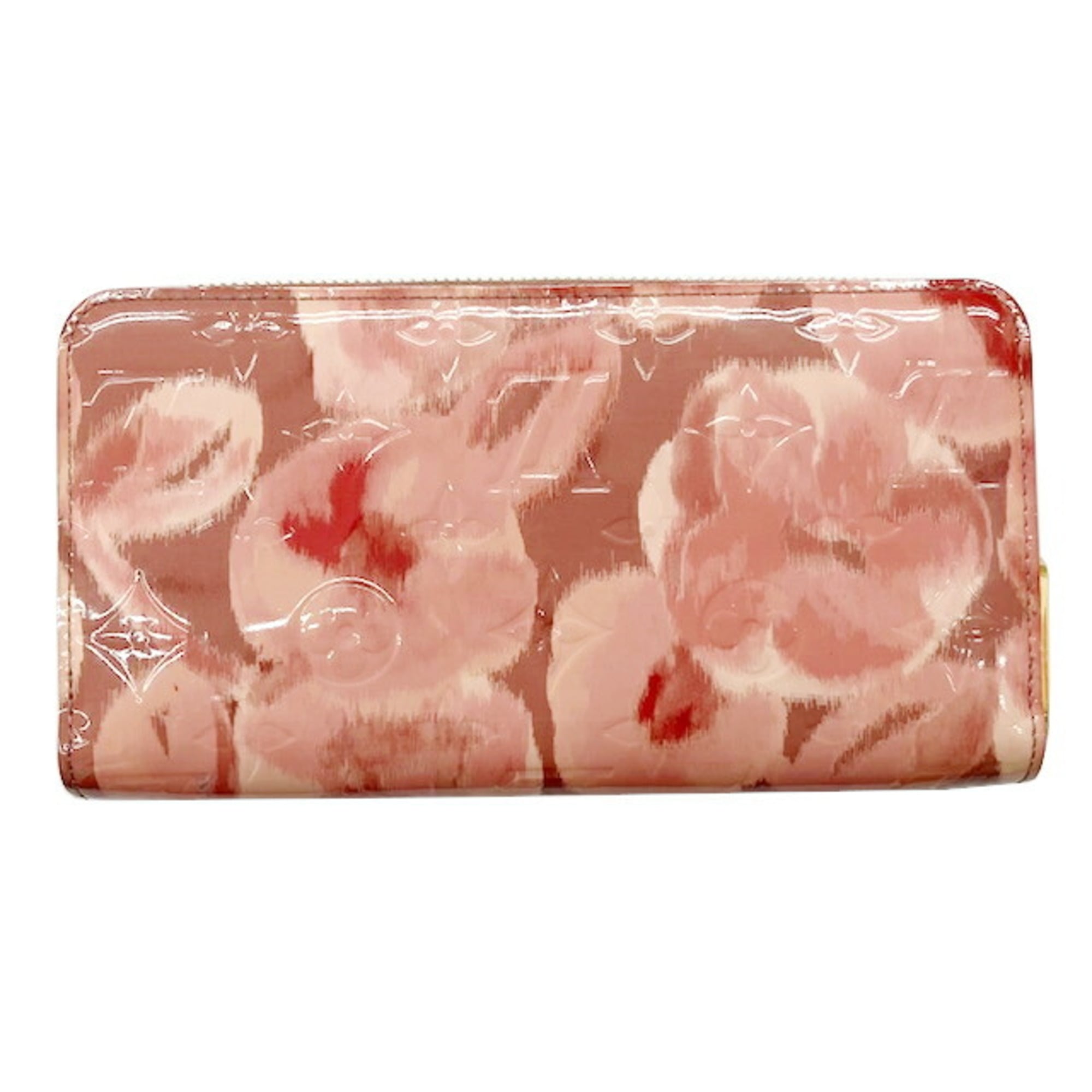 Louis Vuitton Pink Vernis Long Wallet