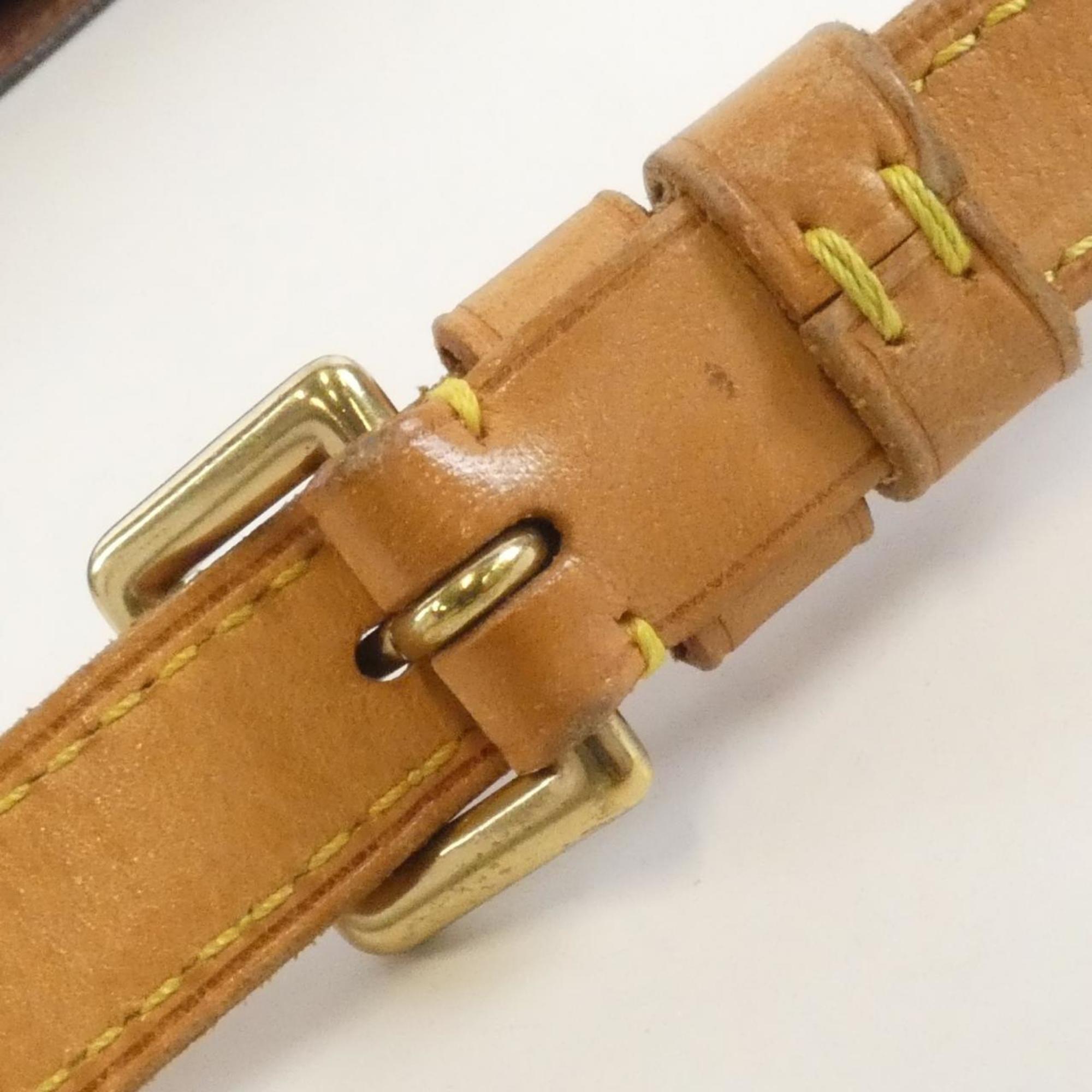 Louis Vuitton Marron Coated Canvas Shoulder Bag