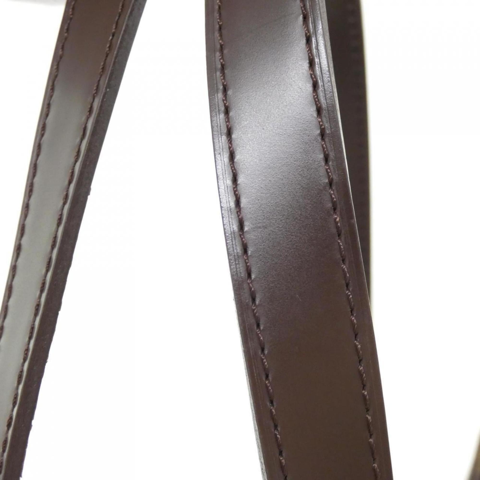 Louis Vuitton Ebene Coated Canvas Handbag
