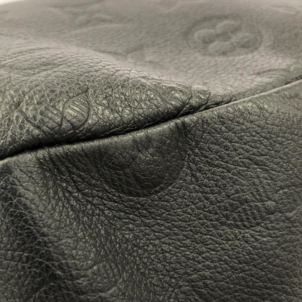 Louis Vuitton Black Monogram Leather Shoulder Bag