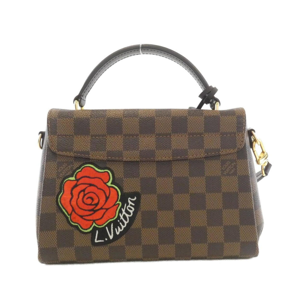 Louis Vuitton Ebene Coated Canvas Spangles Handbag