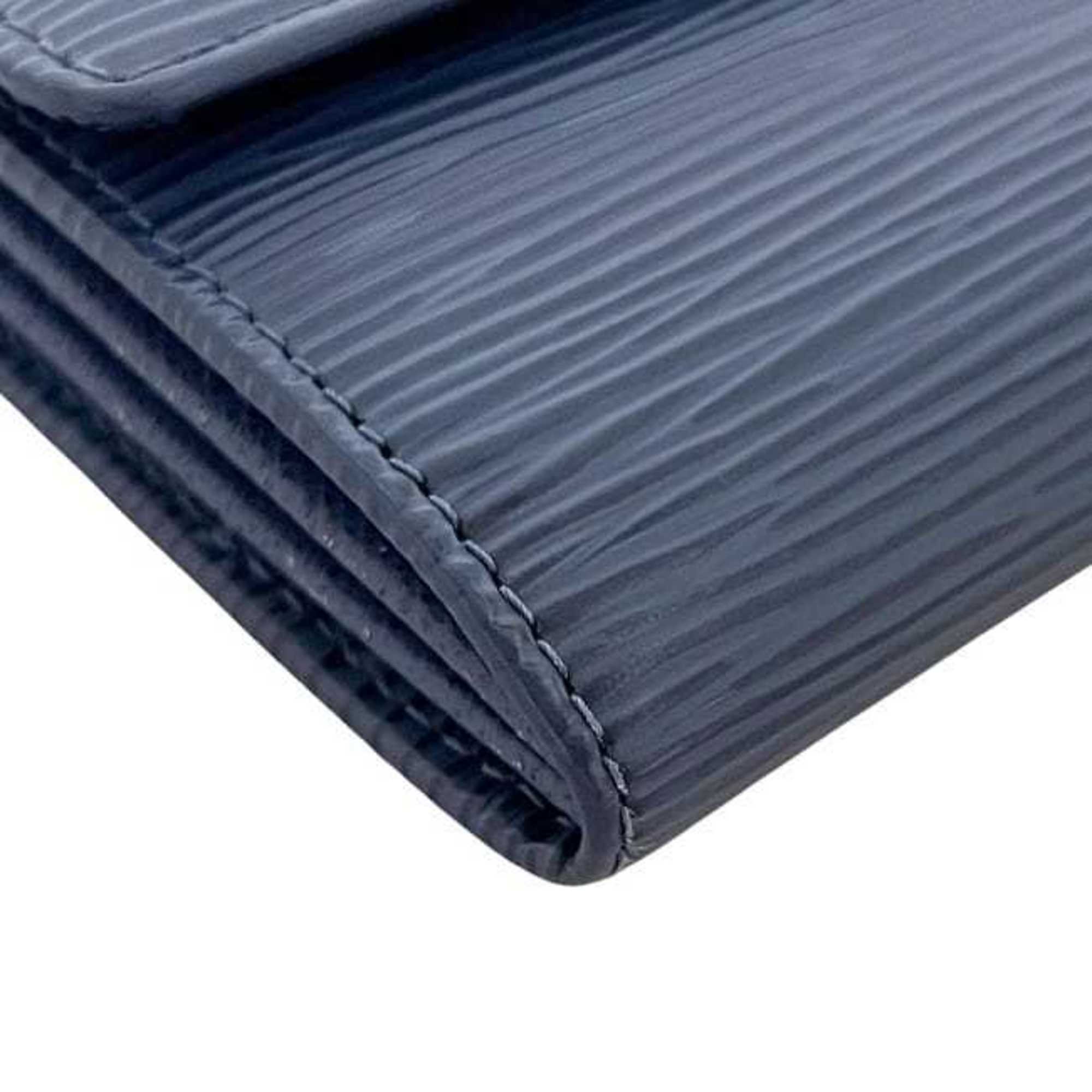 Louis Vuitton Blue Myrtille Epi Leather Long Wallet