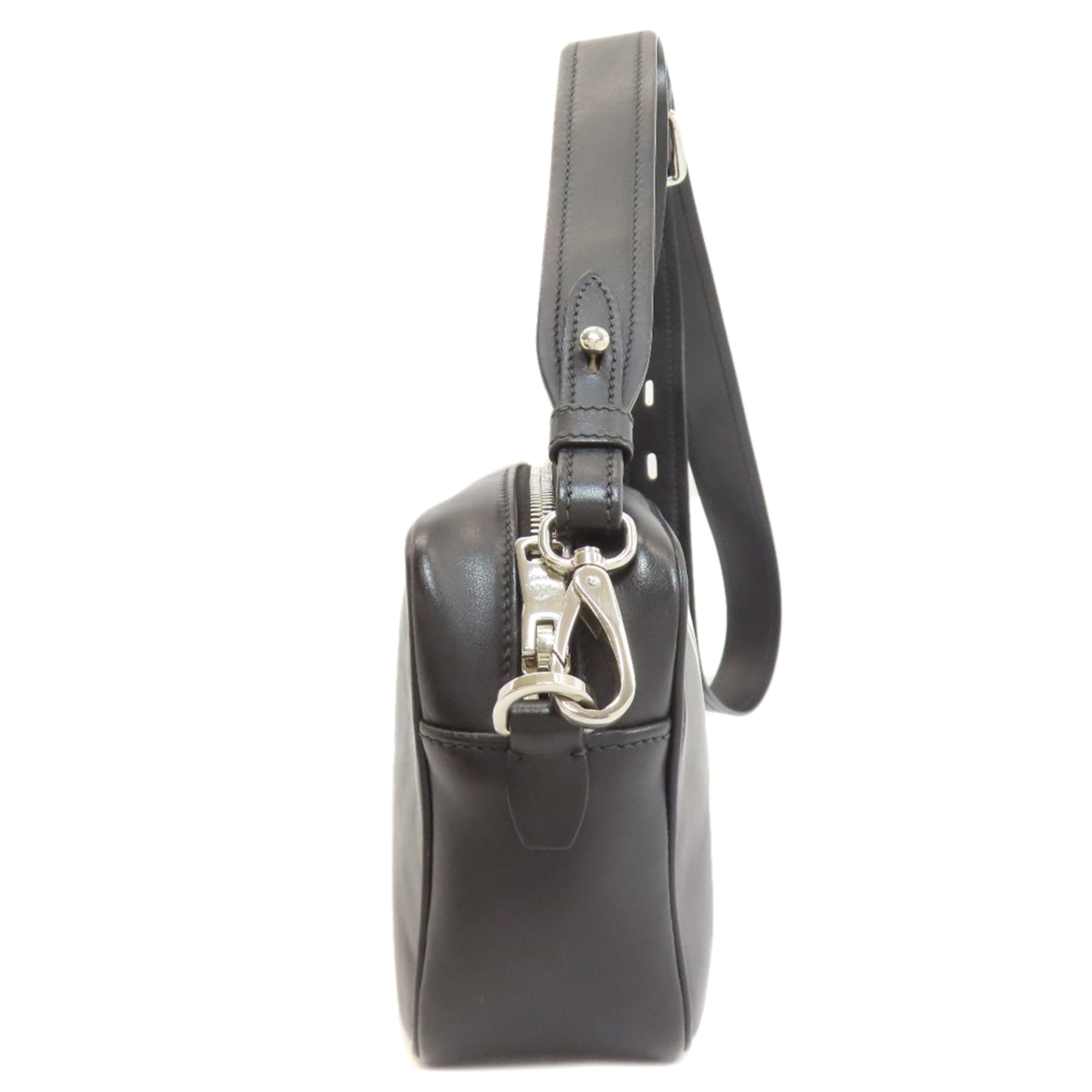 Prada Black Leather Shoulder Bag
