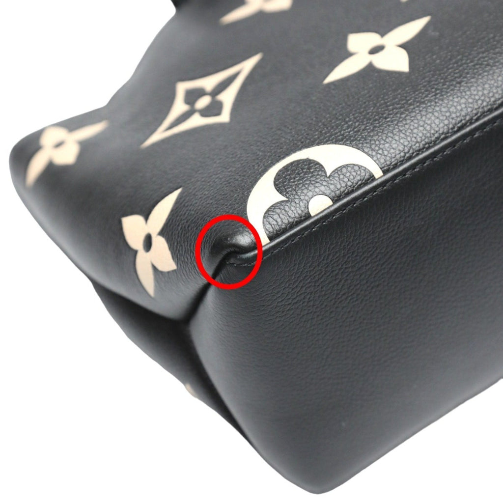 Louis Vuitton Black Monogram Empreinte Shoulder Bag