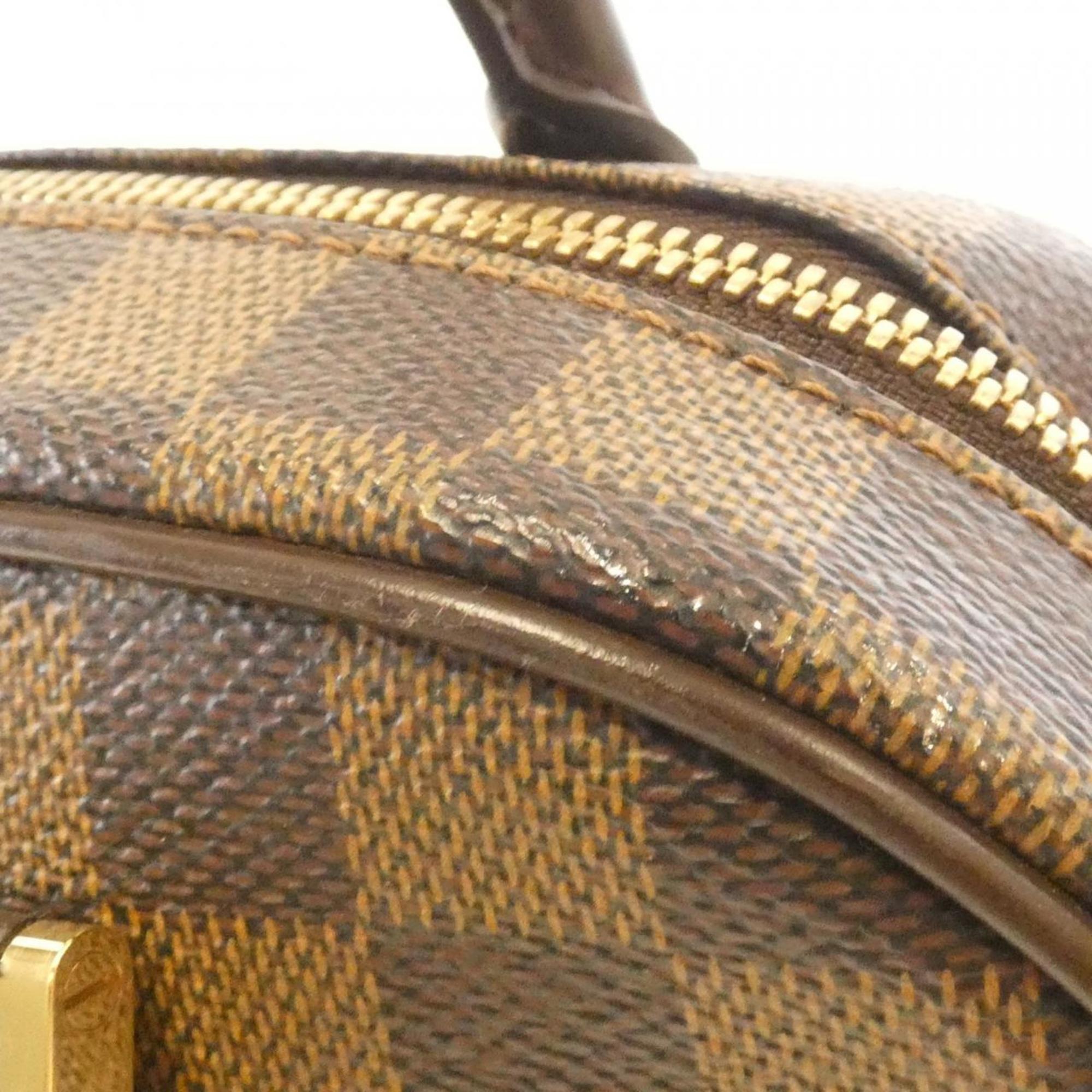 Louis Vuitton Ebene Coated Canvas Handbag