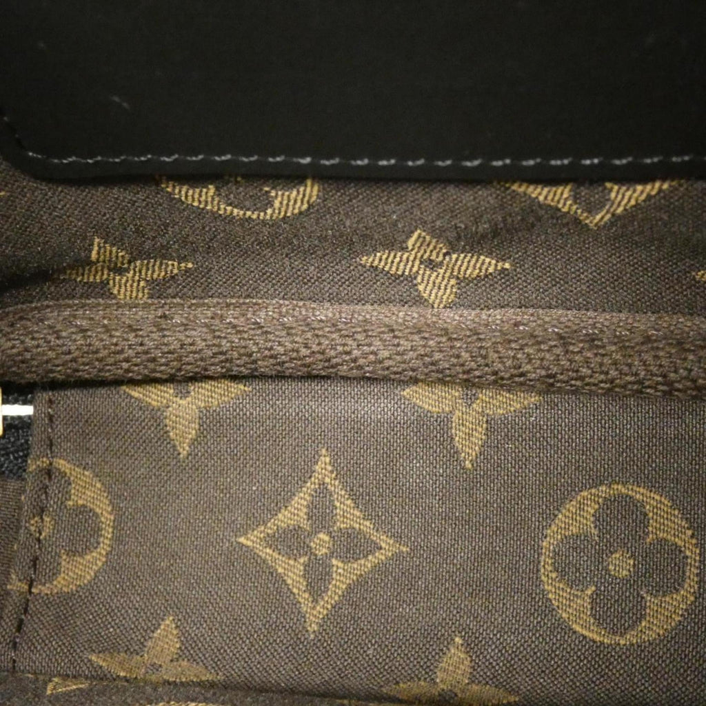 Louis Vuitton Black Leather Shoulder Bag