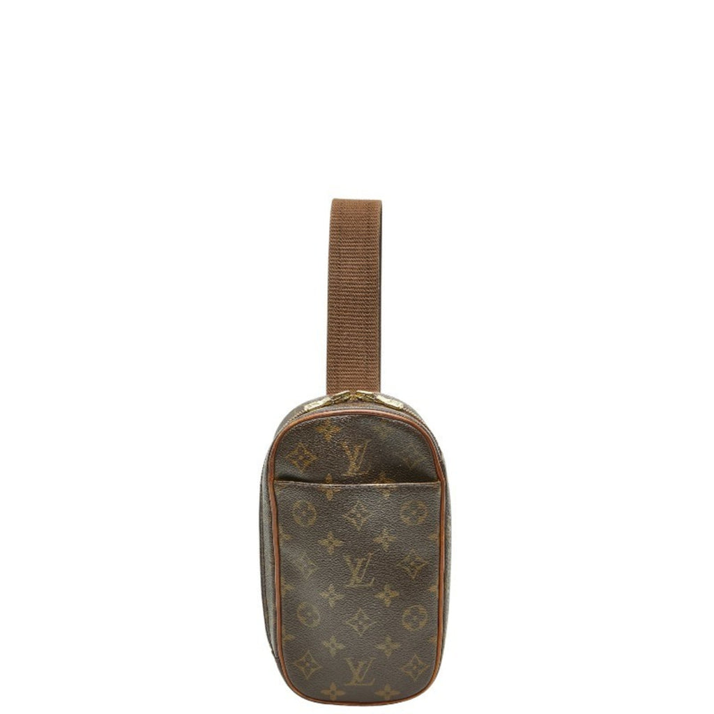 Louis Vuitton Brown Pvc Leather Sling Bag
