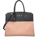 Louis Vuitton Black Pink Cuir Ombre Leather Handbag