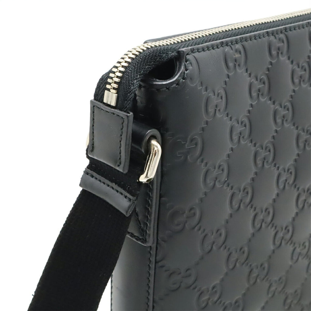 Gucci Black Leather Shoulder Bag (Pre-Owned)