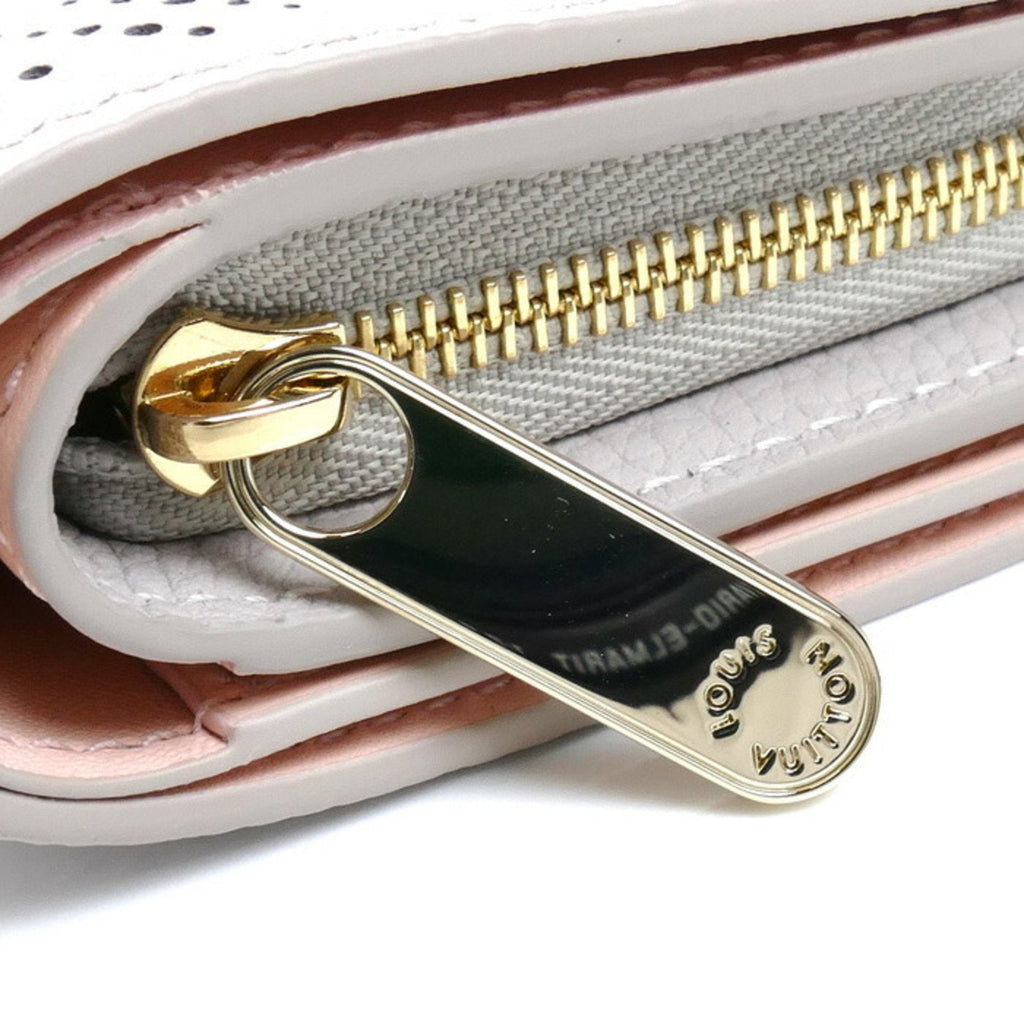 Louis Vuitton Grayish Pink Mahina Leather Wallet