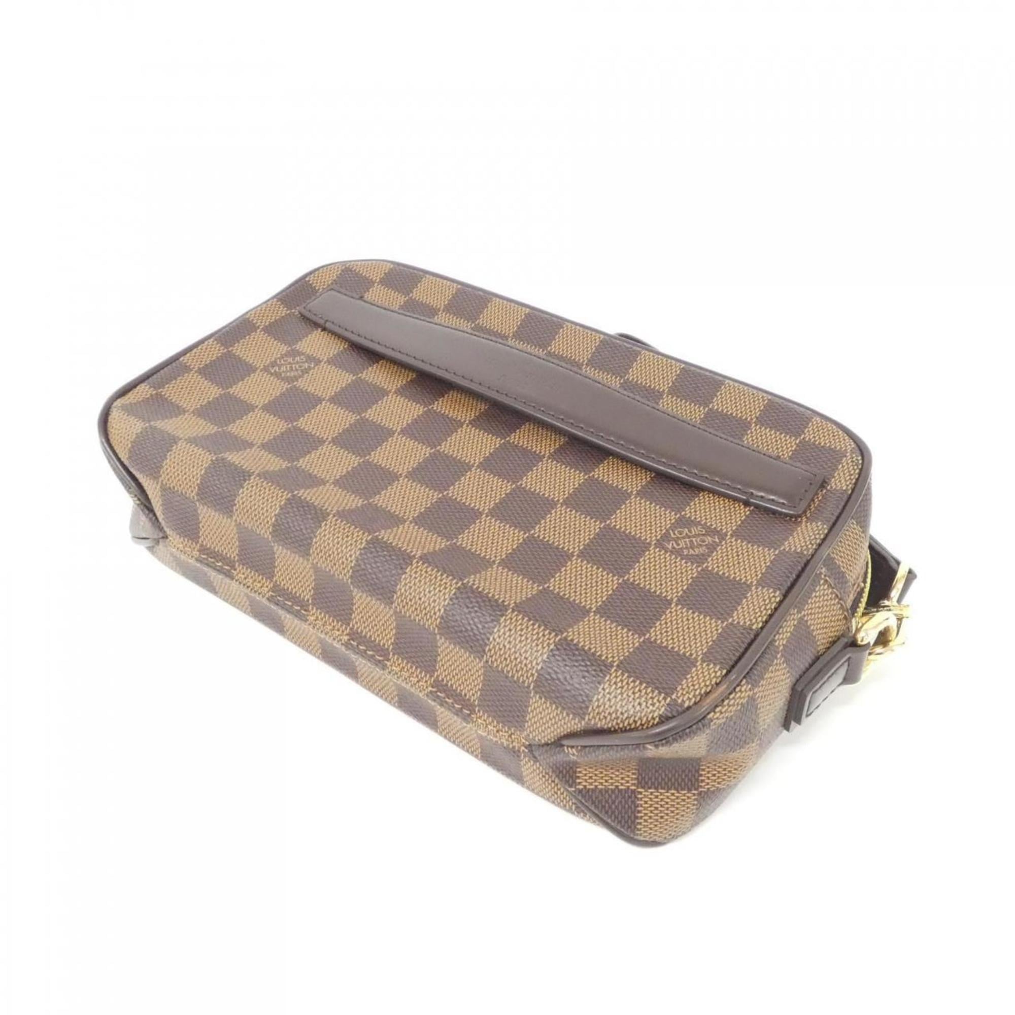Louis Vuitton Ebene Coated Canvas Pochette